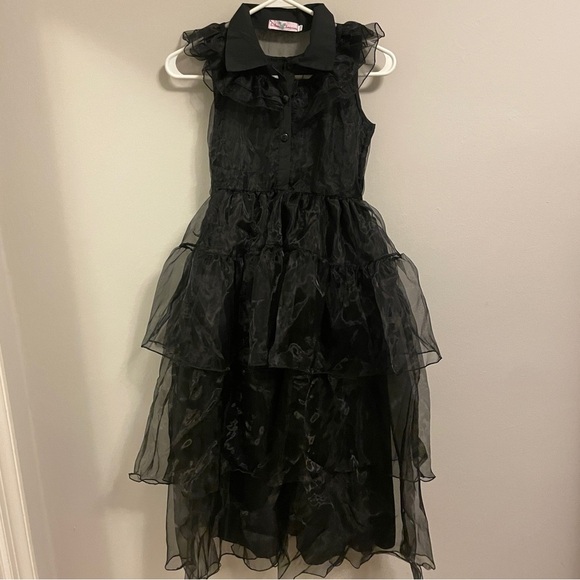 bibei beiniu Other - Tiered Black Bibei Beiniu Dress